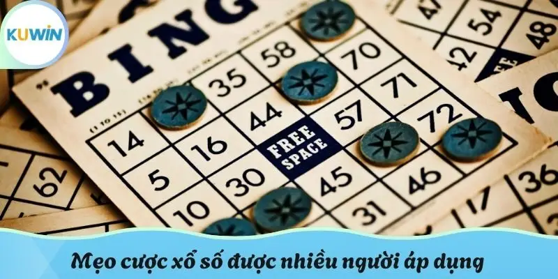 Mẹo cược xổ số được nhiều người áp dụng
