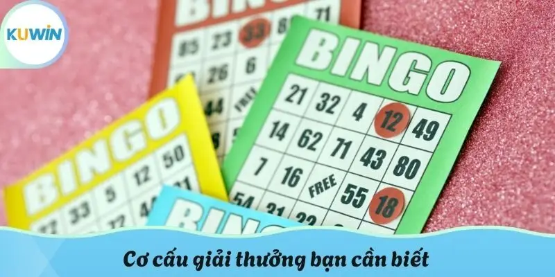 Cơ cấu giải thưởng bạn cần biết
