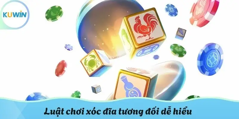 Luật chơi xóc đĩa tương đối dễ hiểu