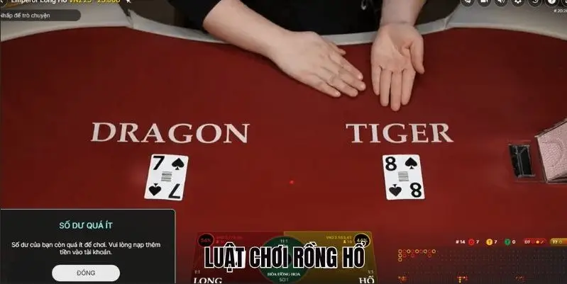 Luật chơi Rồng Hổ tại cổng game Kuwin